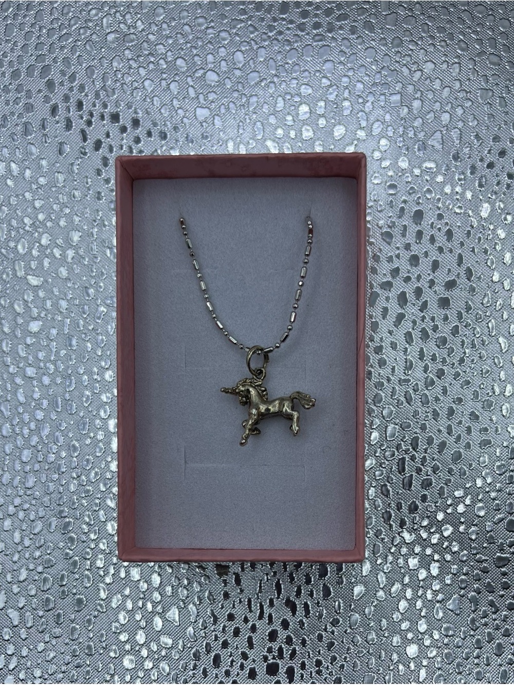 925 Silver Unicorn Pendant Necklace